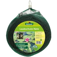 Dehner Laubschutz-Netz inkl. Bodenanker 6 x 4 m Kunststoff grün