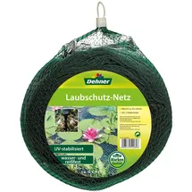 Dehner Laubschutz-Netz inkl. Bodenanker 6 x 4 m Kunststoff grün