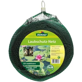Dehner Laubschutz-Netz inkl. Bodenanker 6 x 4 m Kunststoff grün