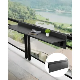 Vevor Klapptisch Stahl 1500x300 mm schwarz