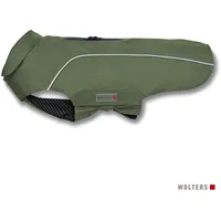 Wolters Hundebekleidung Regenjacke Easy Rain für Dackel moosgrün