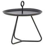 VCM ebuy24 Gartentisch Beistelltisch Ø40 Schwarz
