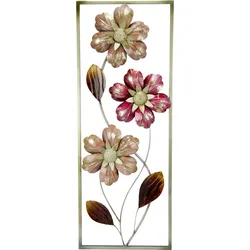 I.GE.A. Wanddekoobjekt »Blumen« I.GE.A. rosa