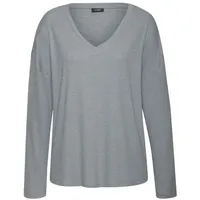 VIVANCE DREAMS Damen Langarmshirt taubengrau Gr.32/34