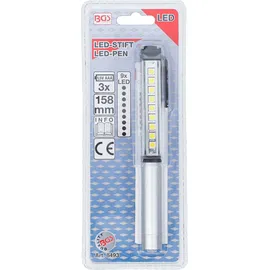 BGS Aluminium-LED-Stift mit 9 LEDs