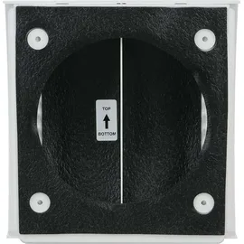 Blauberg AH-10 DUO 160 Außenhaube 8058608 weiß, Kunststoff