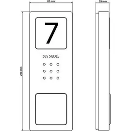 Siedle Audio-Set Basic CAB 850-1 E/W