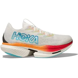 HOKA Herren Marathonschuhe CIELO X1, FROST / CERISE, 40 2⁄3