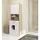 abamihome Waschmaschinenumbauschrank 64 x 180 x 30 cm Weiß