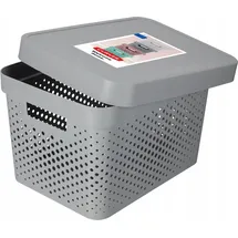 Curver Aufbewahrungsbox INFINITY 17 l 36,3 x 27 x 22,2 cm 1-tlg. hellgrau