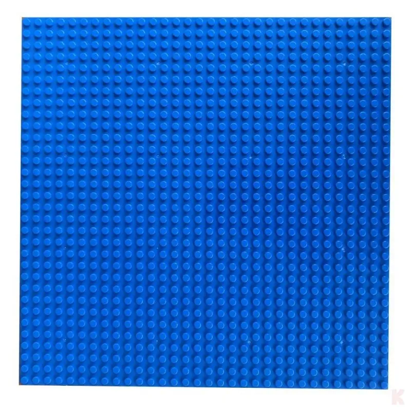 Klemos KL-20004 Klemmbaustein Grundplatte 32x32 Blau (25cmx25cm)