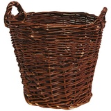 BURI Einkaufskorb Weidenkorb Einkaufskorb 50x35cm Weidengeflecht Kartoffelkorb Obstkorb