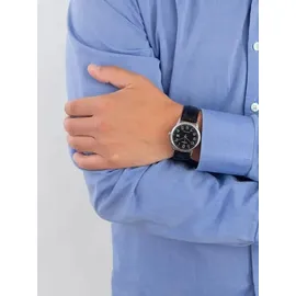 Casio MTP-V002L-1B Leder 40 mm ZEGAREK MĘSKI CASIO MTP-V002L-1BUDF
