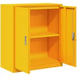vidaXL Aufbewahrungsschrank Senfgelb 80 x 40 x 90 cm Stahl