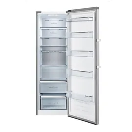 Amica VKS 358 150 E Kühlschrank (370 l, 1855 mm hoch, Edelstahl)