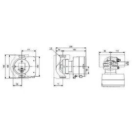 Grundfos MAGNA3 25-60 180 mm 1 1/2" 97924624