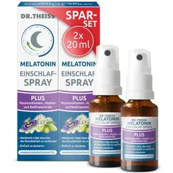 DR. THEISS MELATONIN EINSCHLAF-SPRAY PLUS 2X20 ml Spray