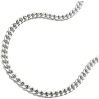 GALLAY Kette 2mm Flachpanzerkette 2x diamantiert Silber 925 50cm