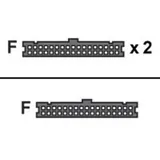 Supermicro Floppy Cable - 3-connector CBL-0022L