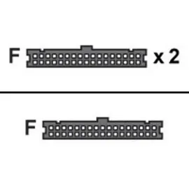 Supermicro Floppy Cable - 3-connector CBL-0022L