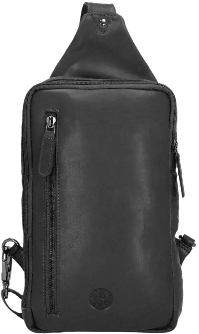 Sattlers & Co. Umhängetasche The Barn Micanopy Bodybag black