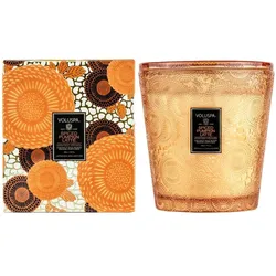 VOLUSPA Japonica Holiday 3 Wick Hearth Candle Raumduft Spiced Pumpkin Latte - Kokosnuss 1077 g 