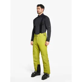 Ziener Herren TAZLIN-Z Ski-Hose/Schnee-Hose | wasserdicht, warm, Träger, Electric Grass, 56