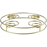 Asa Selection Kerzenständer Ø 24,5 cm Eisen Gold