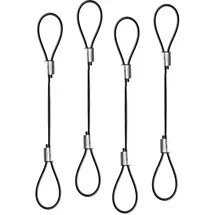 Lindy Adapter- und Kabelsicherung - 4er Pack