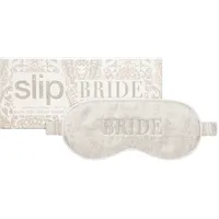 Slip Schlafmaske aus reiner Seide, Brautkollektion, 100% reine Maulbeere, 22 Momme Seide, bequeme Schlafmaske mit Gummiband + Füllung aus reiner Seide und Innenfutter