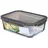 Lock & Lock Frischhaltedose eckig transparent 25,1 x 18,9 x 8,8 cm 2 l