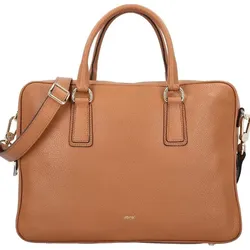 abro Adria Handtasche Leder 37.5 cm  braun