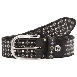 b.belt Gürtel Leder black 80 cm