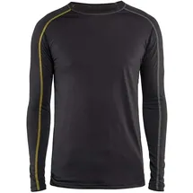 Blåkläder Blakläder Unterhemd XLIGHT 100% Merino dunkelgrau/gelb 4XL