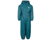 Trespass Button Rain Suit Overall Grün 6-12 Monate