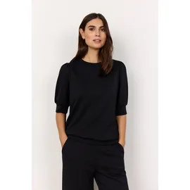 Soyaconcept Kurzarmbluse schwarz M