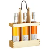 Leopold Gourmel Cognac Promenade en Cognac Geschenkset je 1 Fl. Âge du Fruit, Fleur, Èpices (3 x 0.2 l)