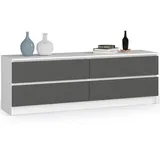 Milord K160 160 x 55 x 40 cm Weiß/Grau