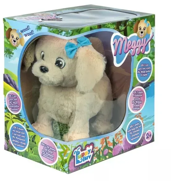 Meggy, der interaktive Plüschwelpe