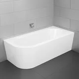 Bette Starlet V Silhouette Eckbadewanne 75 x 165 cm (6680-000CELVK+B601-901)