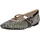 Alma en Pena Ballerinas mit Ziersteinbesatz, silber, 39