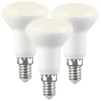 Luminea 3er-Set LED-Reflektoren, R50, warmweiß, 450 lm, E14: 5W