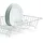 Zeller Abtropfgestell 48 x 32,5 cm Metall Silber
