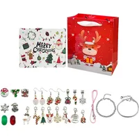 Schmuck Adventskalender 2025 für Damen & Mädchen – 24 Tage Countdown mit Halsketten, Ringen & Ohrringen – Weihnachtsgeschenk & Überraschungsset