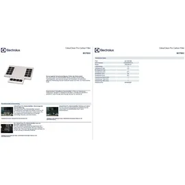 AEG MCFB93 Aktivkohlefilter