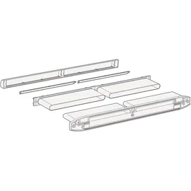 Siegenia Kanal-Set für Fensterlüfter Aeromat midi HY, Kunststoff schwarz RAL9011