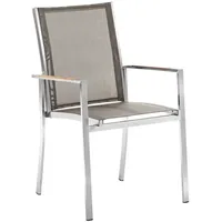 Niehoff Tina Stapelstuhl 57 x 63 x 90 cm taupe