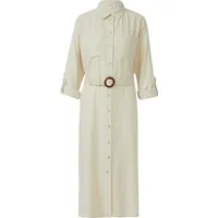 s.Oliver Hemdblusenkleid Midi Beige 46