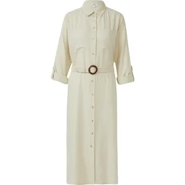 s.Oliver Hemdblusenkleid Midi Beige 46