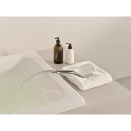 Hansa HANSAVIVA Handbrause, rund, Durchmesser 110mm, 3-strahlig, 44330300, Farbe: Chrom